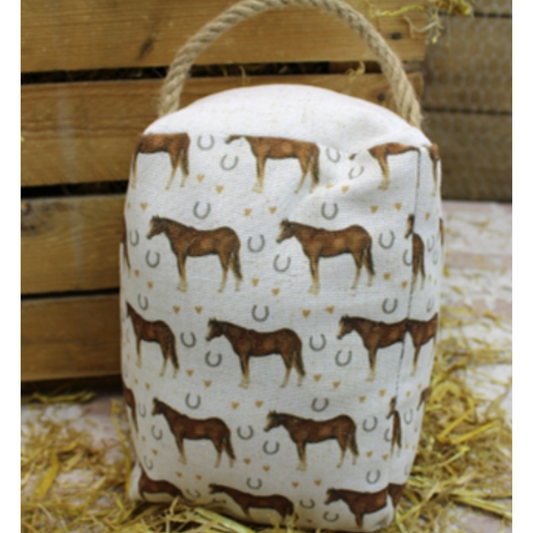 Horse Pattern Doorstop