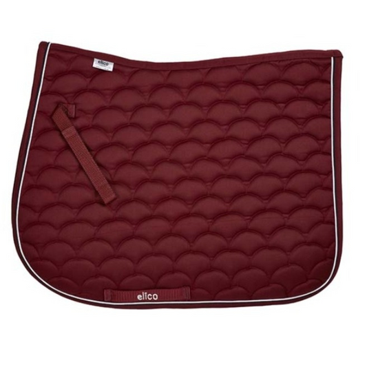 Elico Highbury Saddlecloths - Berry